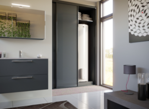 Chauffe-eau électrique, Vertical sur socle, 300 L