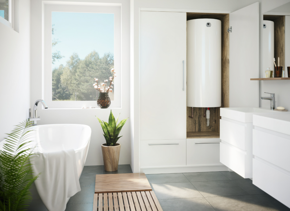 Chauffe-eau électrique, Vertical mural, 150 L, 567mm – Image 2
