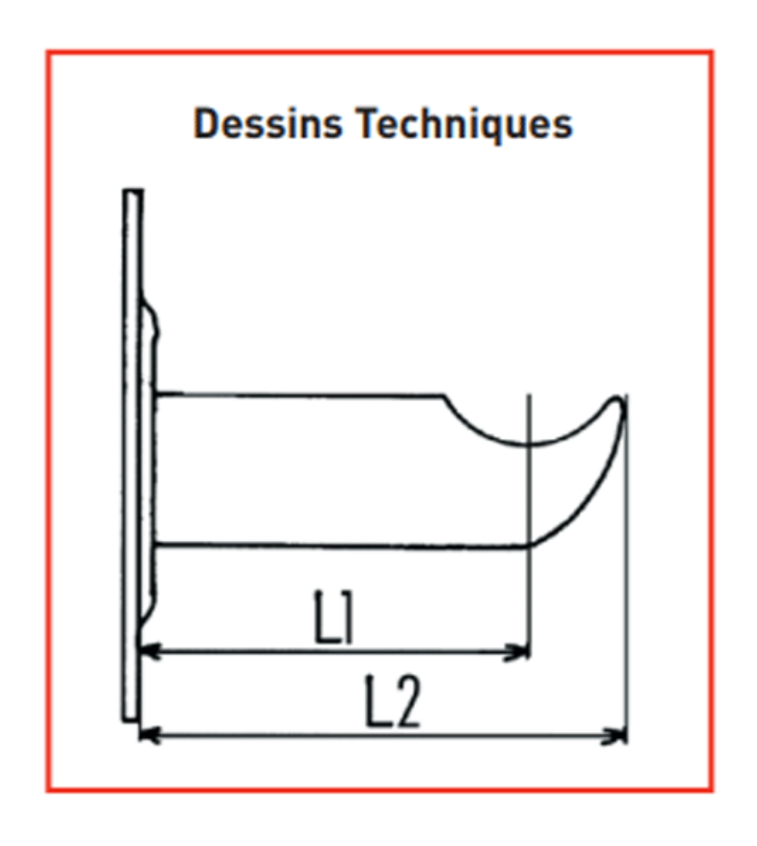 Fixation radiateur 100x140 – Image 2
