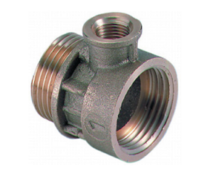 Mamelon porte manomètre 487 femelle mâle 26x34mm