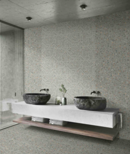 Carreaux Chunks - Gris