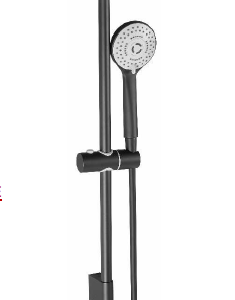 Barre de douche avec douchette 3 jets