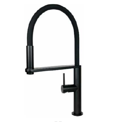 Mitigeur cuisine Dakar Noir Mat - Cuisine Design