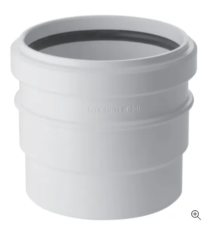 Raccord Geberit sur PVC