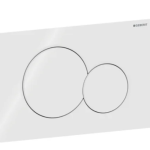 Plaque de déclenchement Geberit Sigma01, ronde, rinçage double touche