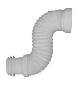 Pipe WC extensible MULTIFORME blanche L 280-650mm Ø 93-110mm