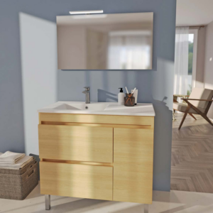 Meuble Taupo - 2 tiroirs + 1 porte