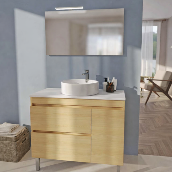 Meuble Taupo - 2 tiroirs + 1 porte
