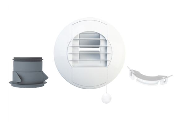 ALIZE HYGRO TEMPO - Bouche hygroréglable avec manchon