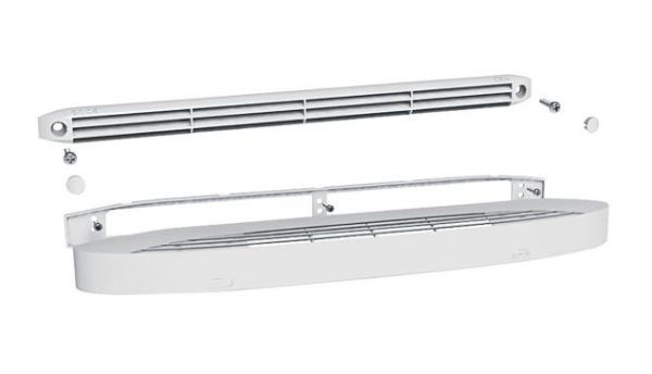 Entrée d'air autoréglable acoustique