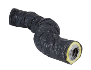 Conduit PE+ souple isolé laine de verre