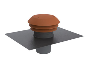 Chapeau sortie toiture couleur tuile