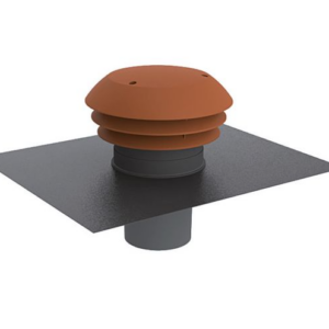 Chapeau sortie toiture couleur tuile