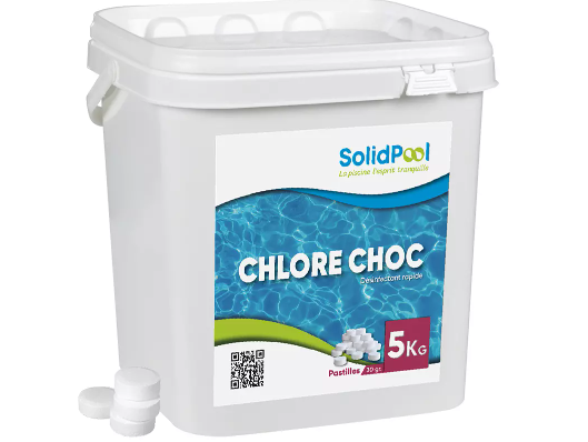 Chlore choc pastilles