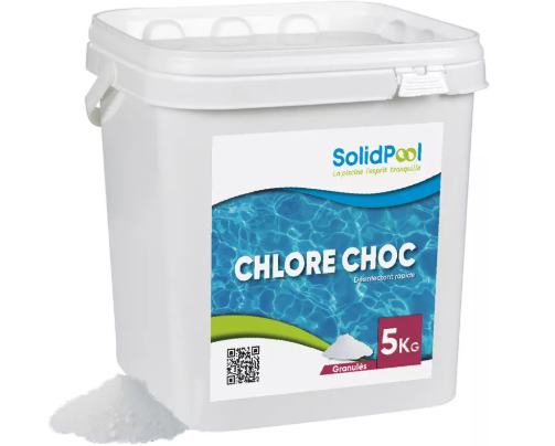 Chlore choc granules