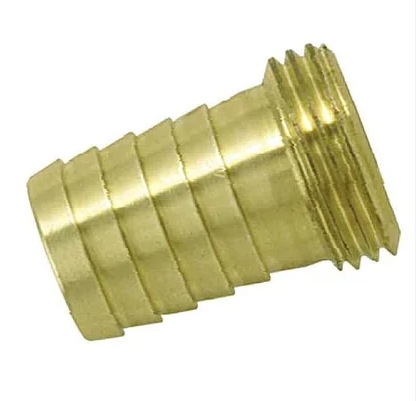 Raccords cannelé mâle