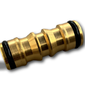 Double tétine laiton