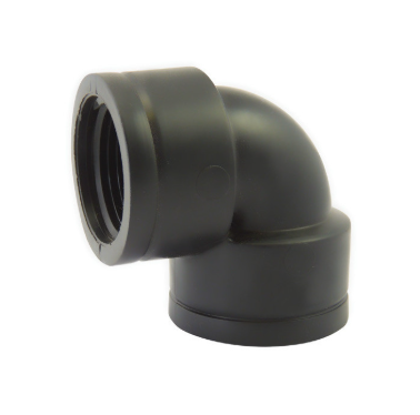 Coude plastique femelle - femelle
