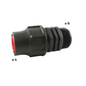 Ecrou tournant 20x27-16