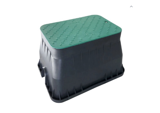 Regard plastique rectangulaire 12 pouces