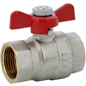 Vanne sphérique papillon FF