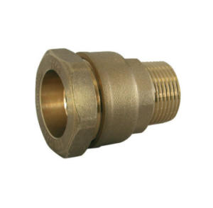 Raccord à compression droit mâle