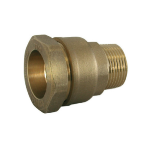 Raccord à compression droit mâle