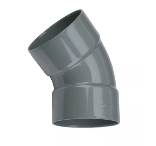 Coude PVC 45° FF