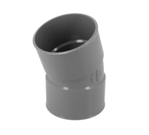 Coude PVC 22°30 FF