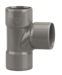 Té PVC PB 87°30 FF