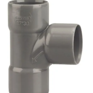 Té PVC PB 87°30 FF