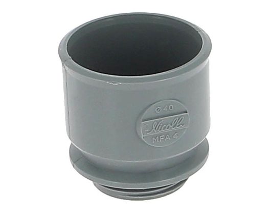 Adaptateur bouchon PVC