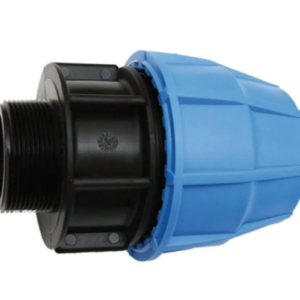 Raccord plastique droit mâle