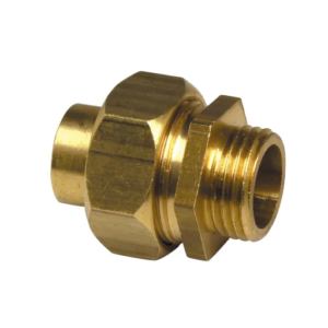 Union droit laiton à souder femelle à visser mâle