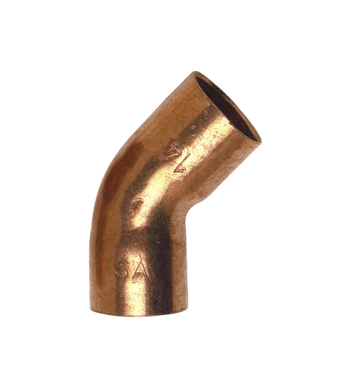 Coude cuivre 45° MF