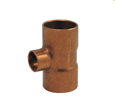 Té cuivre réduit FF