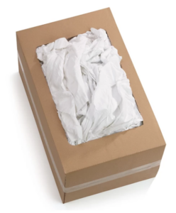Carton de 10kg chiffon blanc