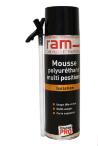 Bombe mousse tout sens