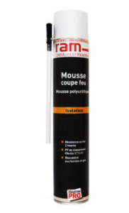 Bombe mousse coupe feu