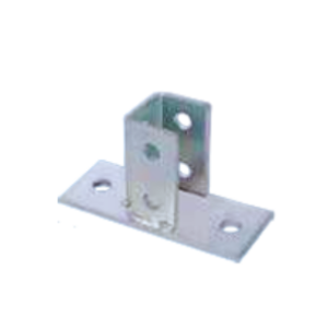 Embase pied de rail 41x41